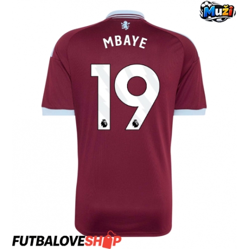 Dres Aston Villa Ibrahim Mbaye #19 Domáci 2026-27 Krátky Rukáv